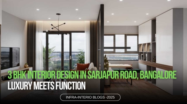 3 BHK Interior Design in Sarjapur Road