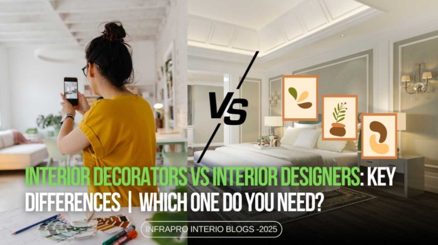 Interior Decorators vs Interior Designers